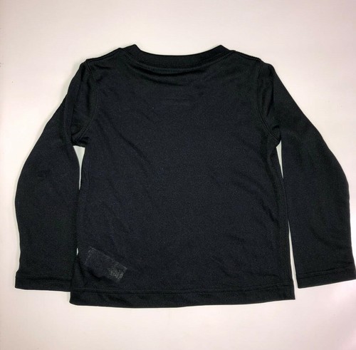 Nike Dri-Fit Long Sleeve Shirt Child Size 2T, Black - SRP $28 - Picture 2 of 3