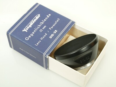 Voigtländer Voigtl. Gegenlichtblende 32mm 310/32 Neuw. OVP MINT and boxed ANKAUF