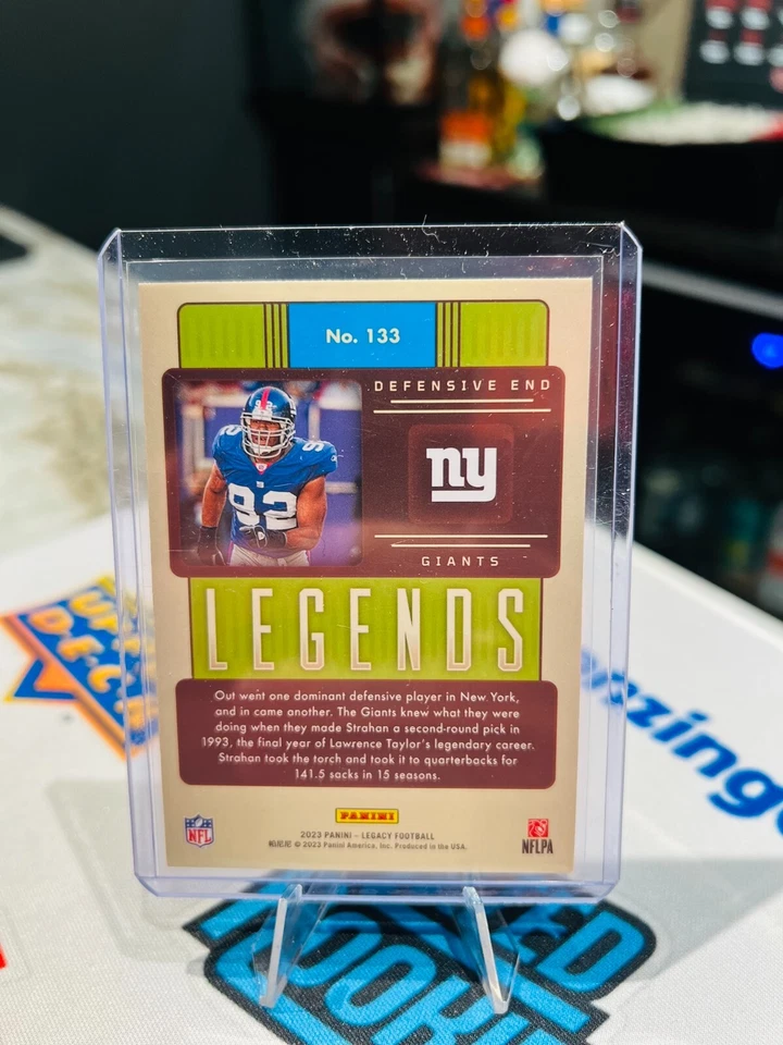 2023 Panini LEGACY MICHAEL STRAHAN LEGENDS #133 NEW YORK GIANTS - Image 2 of 2