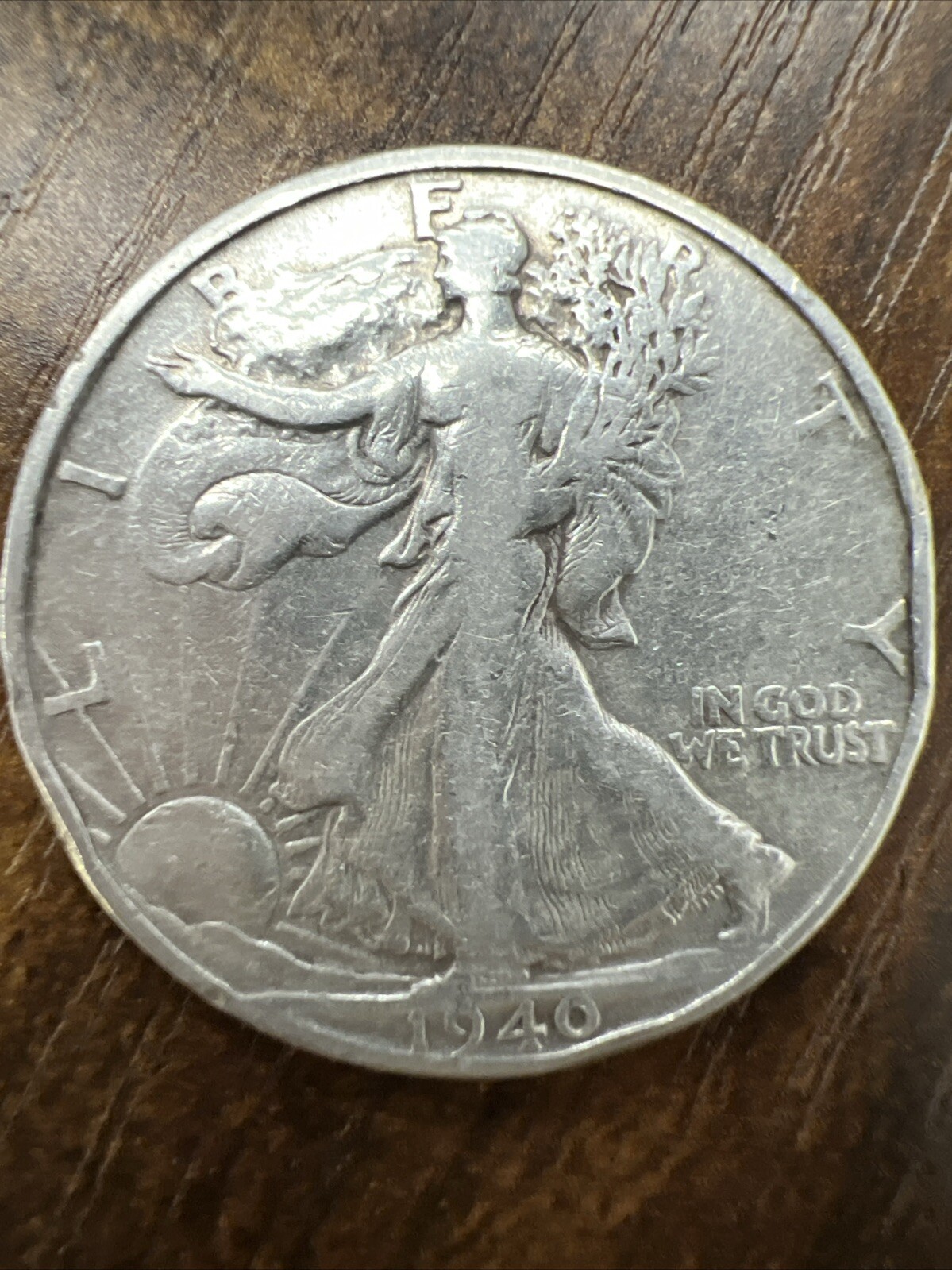 1940-S 50C Walking Liberty Half Dollar  Actual Coin Look At My Store Please