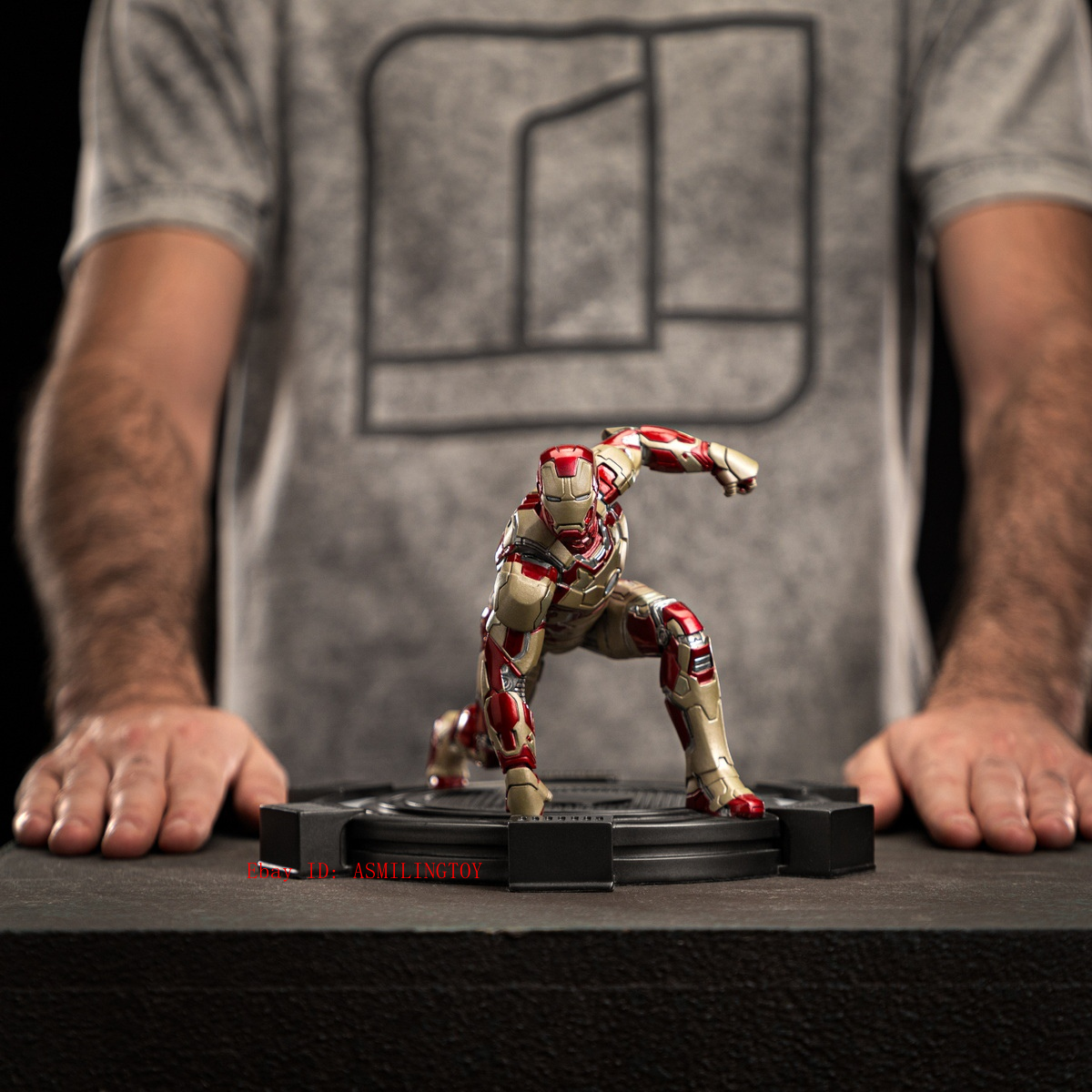 Iron Studios アイアンマン マーク42 Iron Studios CCXP Mark 42 Iron Man Exclusive 1/10 Scale Statue | eBay