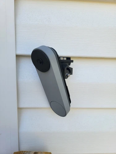 Google Nest Battery Doorbell Camera (NO SCREW REQUIRED) Adjustable Mount