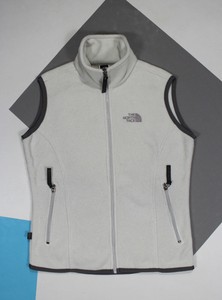 north face fuzzy vest