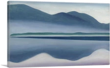 ARTCANVAS Blue Lake George 1922 Canvas Art Print by Georgia O'Keeffe