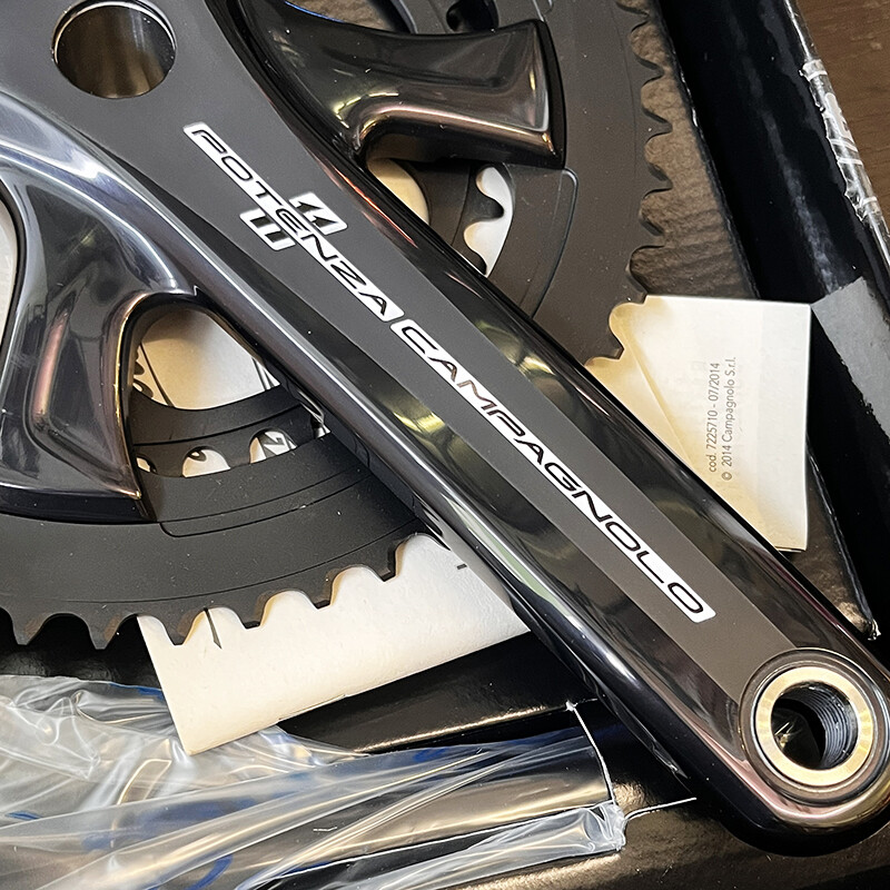 Campagnolo Potenza HO 11-Speed 52x36T 172.5mm Crankset (Black) | eBay