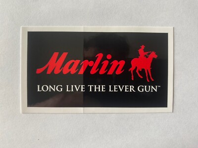 Marlin Firearms Vinyl Decal Bumper Window Safe Sticker 3 1/2 x 2 Ruger ...