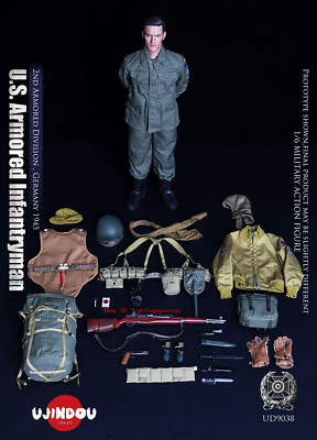 UJINDOU UD9038 WWII U.S. Armored Infantryman 1/6 Male Action