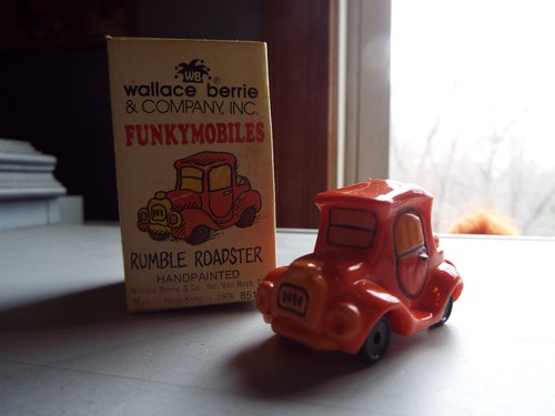Wallace Berrie & Co Funkymobile RUMBLE ROADSTER 1976 mit OVP