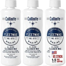 No. 870 Fleetwax Cleaner-Wax, 16 Fl Oz - 3 Pack