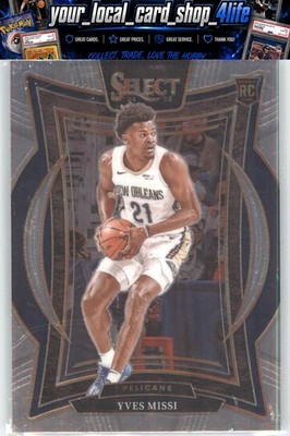 2024-25 Panini Select #88 Yves Missi Rookie New Orleans Pelicans
