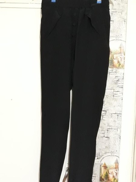 Women Munthe Trousers Black Silk 38