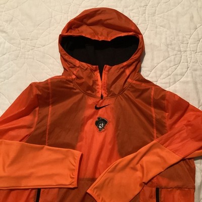 Men s Nike Oklahoma State OSU Cowboys Fly Rush Pullover Jacket Large 2018  HTF