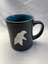Starbucks 2012 Yukon Blend White Polar Bear on Blue Coffee Mug #1002-580