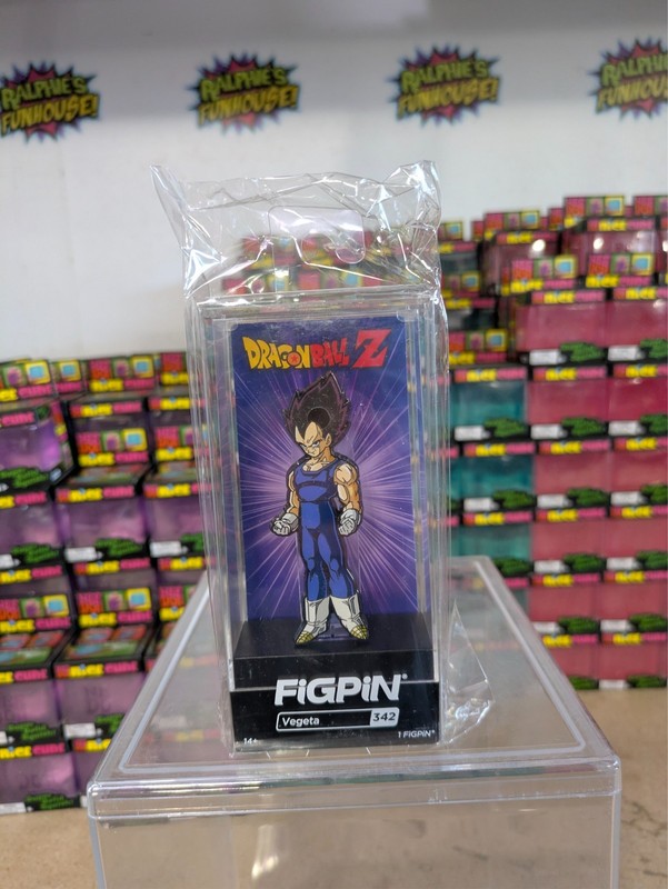 SHIPS TODAY FiGPiN Dragon Ball Z Vegeta #342 Collectible