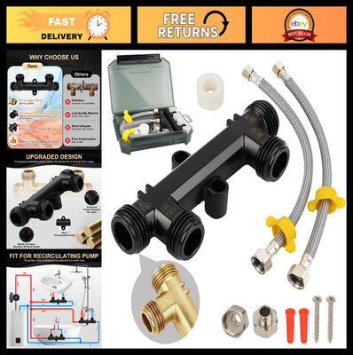 Sensor Valve Replacement Kit - Copper Core Hot Water Recirculation System, DIY U