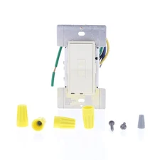 Leviton Almond Mural Decora Light Dimmer Switch Multi-Way 1000W Preset MRI10-1LA