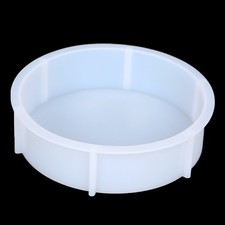 Round Deep Circle Silicone Mould for Epoxy Resin Flower Preservation 