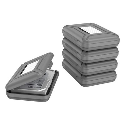 External Hard Drive Case for 3.5 Inch HDD/SSD 5 Packs Portable Hard Drive Car...