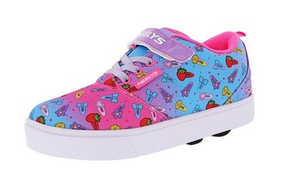 HEELYS GIRLS LITTLE KIDS/BIG KIDS PRO 20 X2 HOOK & LOOP FASTENER SKATE SHOES