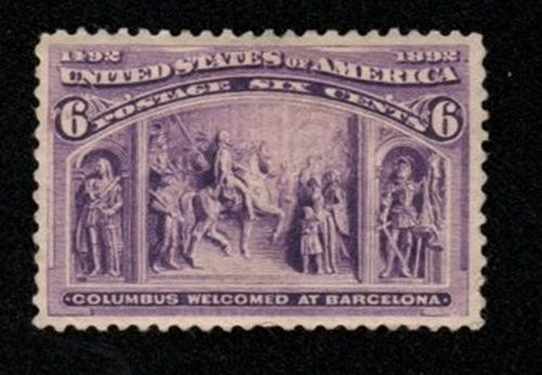 6 cent Columbian Expo, Scott # 235