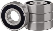 4 Pezzi 6204-2RS Cuscinetti a Sfera 20X47X14Mm Guarnizioni in Gomma E Acciaio Cr