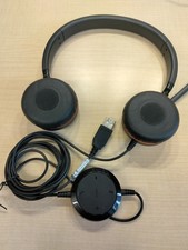 Jabra GN Evolve 20 Stereo UC Corded USB Headset Mic Headphones Microphone HSC016