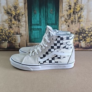 ? 2024 VANS Authentic 44 “Dip Dye Checkerboard Orange Marmalade” 9.5M Orange Checkered Vans | eBay main image 4
