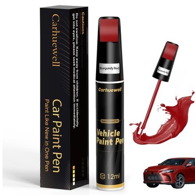 Touch Up Paint Kit For Universal Burgundy Automotive Paint Scratch Repair