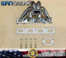 Stainless Turbo Manifold T2 For 94-05 Miata Nb Protege Escort 1.8l Dohc Bp Fpde