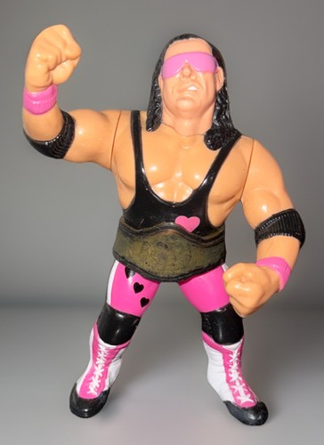 Vintage 1991 WWF Hasbro Series 4 BRET HITMAN HART ...