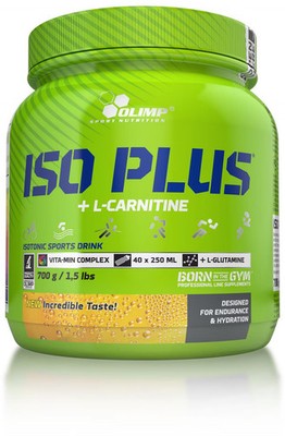 Olimp Iso Plus Powder, 700 g Dose, Zitrone