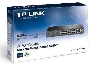 TP-Link Switching Hub 24 Port TL-SG1024D 10/100/1000Mbps Metallgehäuse Gigabit 5 - Bild 5 von 6
