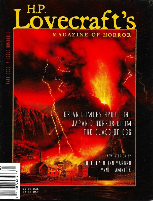 H.P. Lovecraft's Magazine Of Horror #3, 2006, Lumley, Yarbro, Jamneck, Eggleton