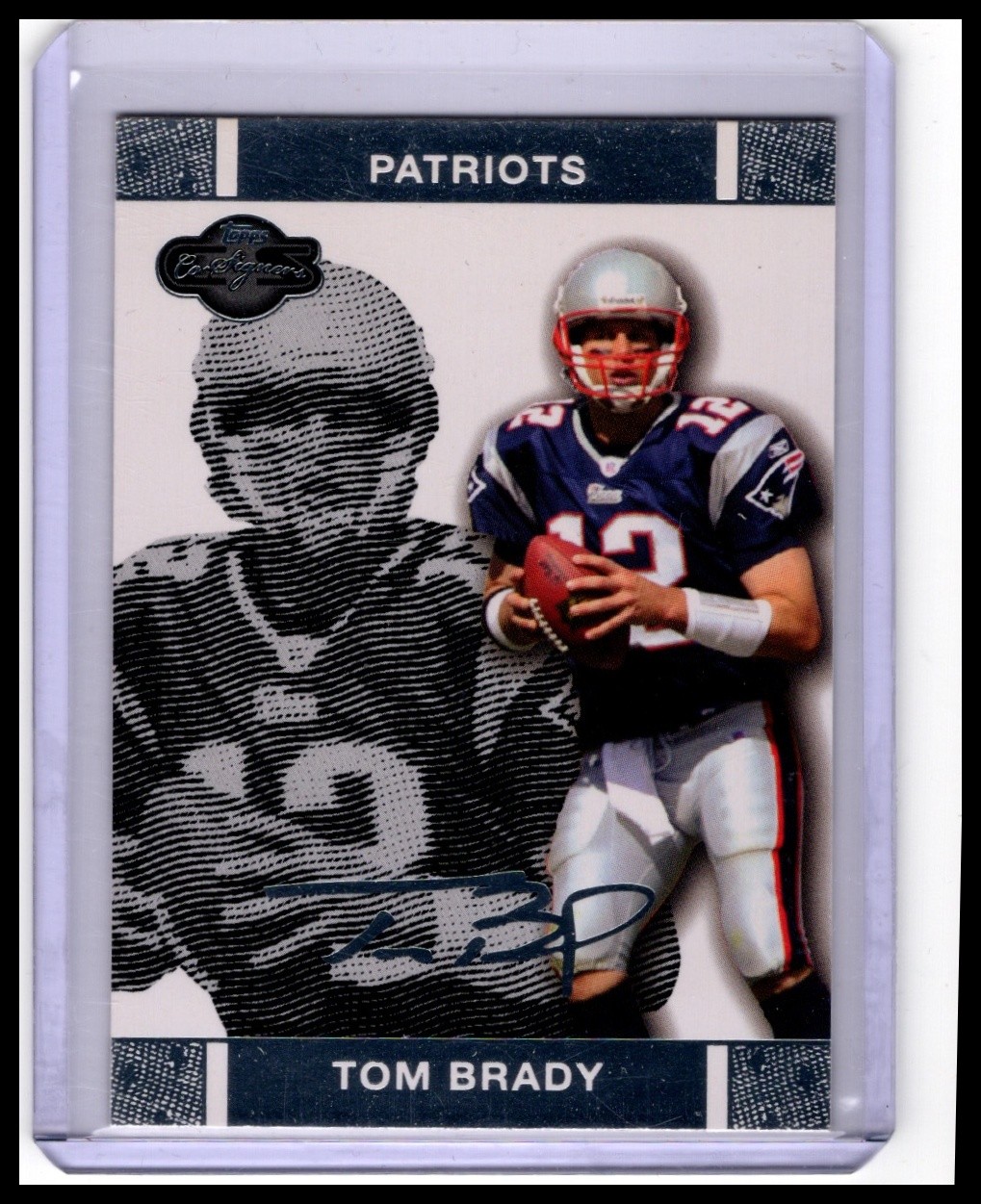 2007 Topps Co-Signers #4 Tom Brady