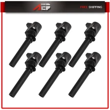 6 Ignition Coils For Ford Taurus Escape Mazda Tribute Mercury Sable Montego 3.0L
