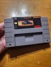Super Nintendo SNES Top Gear KEMCO CARTRIDGE ONLY UNTESTED AS IS