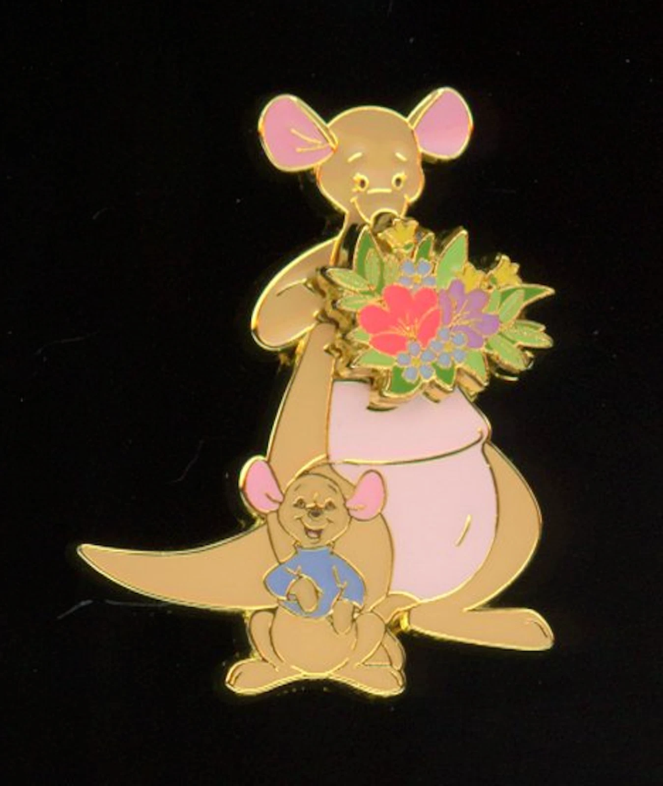 Loungefly Winnie the Pooh Floral Characters Mystery Kanga & Roo Disney Pin
