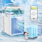 4-in-1 Portable Air Conditioner Mini Cooler Rechargeable Fan Humidifier USB