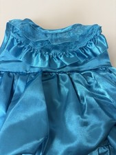 Build A Bear BABW Peacock Blue Silky Dress &bull; 0129
