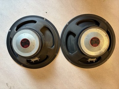 Celestion Line 6 G12 P80 12'' Speaker Pair   8 Ohm   Removed From Working Unit  