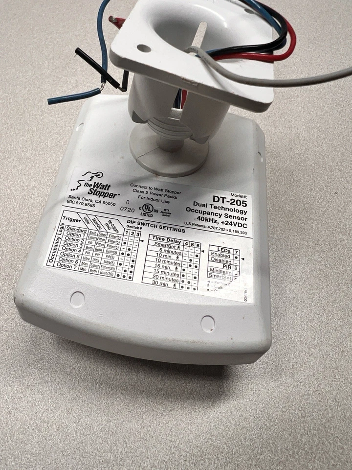 Wattstopper DT-205 Dual Technology Occupancy Sensor 24VDC, Infrared & Ultrasonic - Image 4 of 4