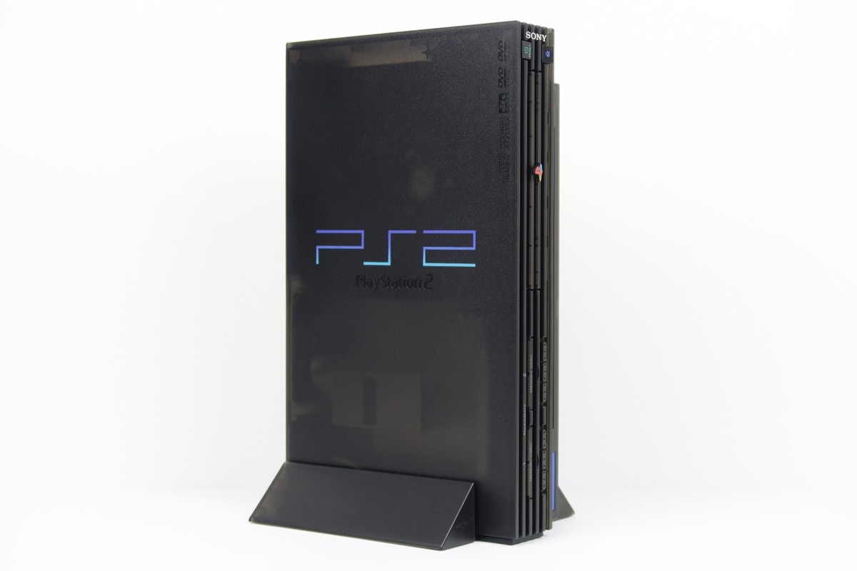 SONY PlayStation 2 PS2 ZEN BLACK Console SCPH-37000 Box