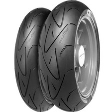Motorcycle Tyres Continental 120/70ZR17 & 190/50ZR17 73W Sport Attack Pair