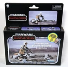 Star Wars Vintage Collection SPEEDER BIKE W/SCOUT TROOPER &GROGU The Mandalorian