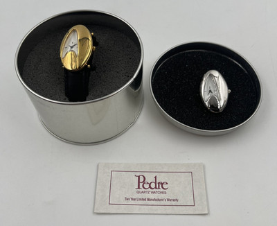 Star Trek TOS Interchangeable ''Gold'' and ''Silver'' Wrist Watch   Pedre 1997