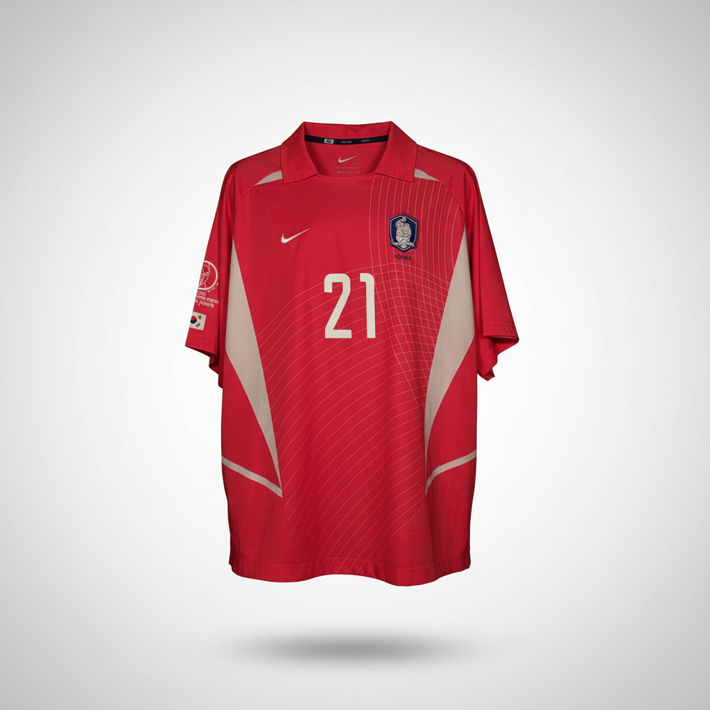 2002-2003 South Korea J S Park HOME Kit Soccer Jersey Shirt Nike
