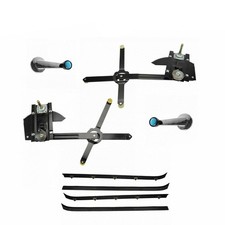 Window Regulator Kit Front Left Right 8pcs Manual for Jimmy K5 Blazer Suburban
