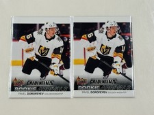 2021-22 Upper Deck Credentials - Rookie Arrivals Pavel Dorofeyev RC (2)