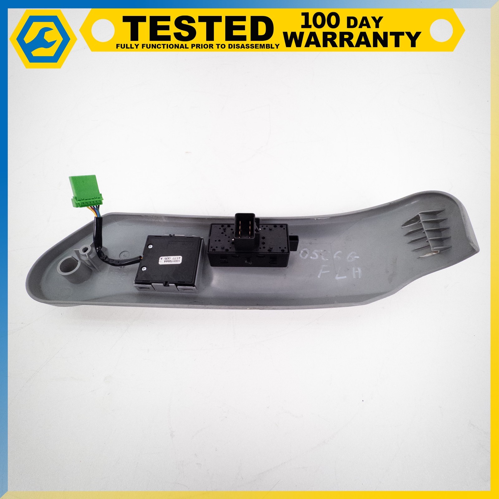 05-13 CHEVROLET CORVETTE C6 FRONT LEFT SEAT CUSHION PANEL SWITCH ASSEMBLY OEM