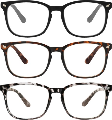 Magnifying Glasses for Reading, High Magnification One Power Magnifier Reader...